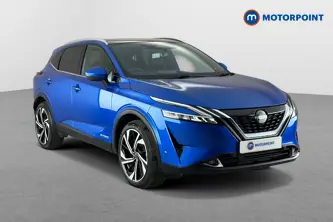 Nissan Qashqai Tekna-Plus Automatic Petrol-Electric Hybrid SUV - Stock Number (1677539) - Drivers side front corner