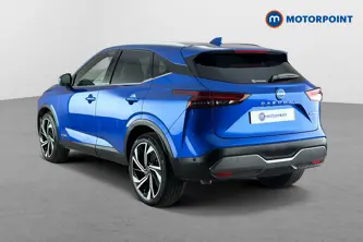 Nissan Qashqai Tekna-Plus Automatic Petrol-Electric Hybrid SUV - Stock Number (1677539) - Drivers side rear corner