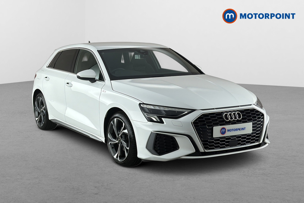 Audi A3 S Line Manual Petrol Hatchback - Stock Number (1678399) - Drivers side front corner