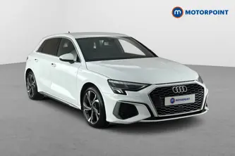 Audi A3 S Line Manual Petrol Hatchback - Stock Number (1678399) - Drivers side front corner