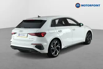 Audi A3 S Line Manual Petrol Hatchback - Stock Number (1678399) - Passenger side rear corner