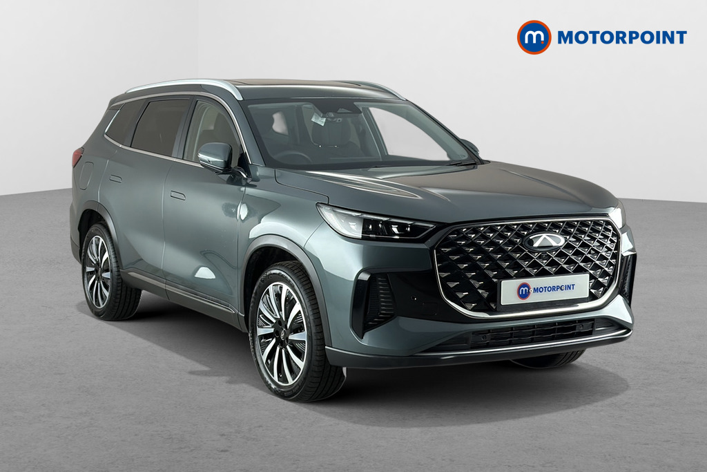 Chery Tiggo 8 Summit Automatic Petrol Plug-In Hybrid SUV - Stock Number (1678405) - Drivers side front corner