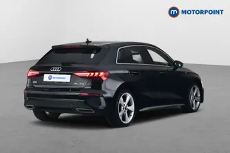 Audi A3 S Line Automatic Petrol Hatchback - Stock Number (1683076) - Passenger side rear corner