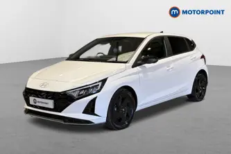 Hyundai I20 Black Line Manual Petrol Hatchback - Stock Number (1683295) - Passenger side front corner