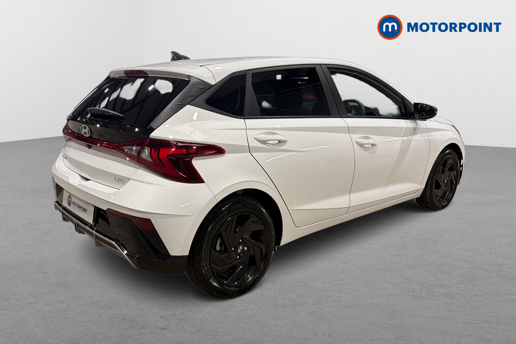 Hyundai I20 Black Line Manual Petrol Hatchback - Stock Number (1683295) - Passenger side rear corner