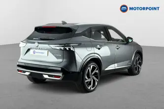 Nissan Qashqai Tekna-Plus Automatic Petrol-Electric Hybrid SUV - Stock Number (1684534) - Passenger side rear corner