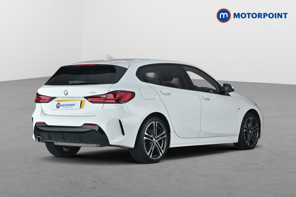 BMW 1 Series M Sport Automatic Petrol Hatchback - Stock Number (1685274) - Passenger side rear corner