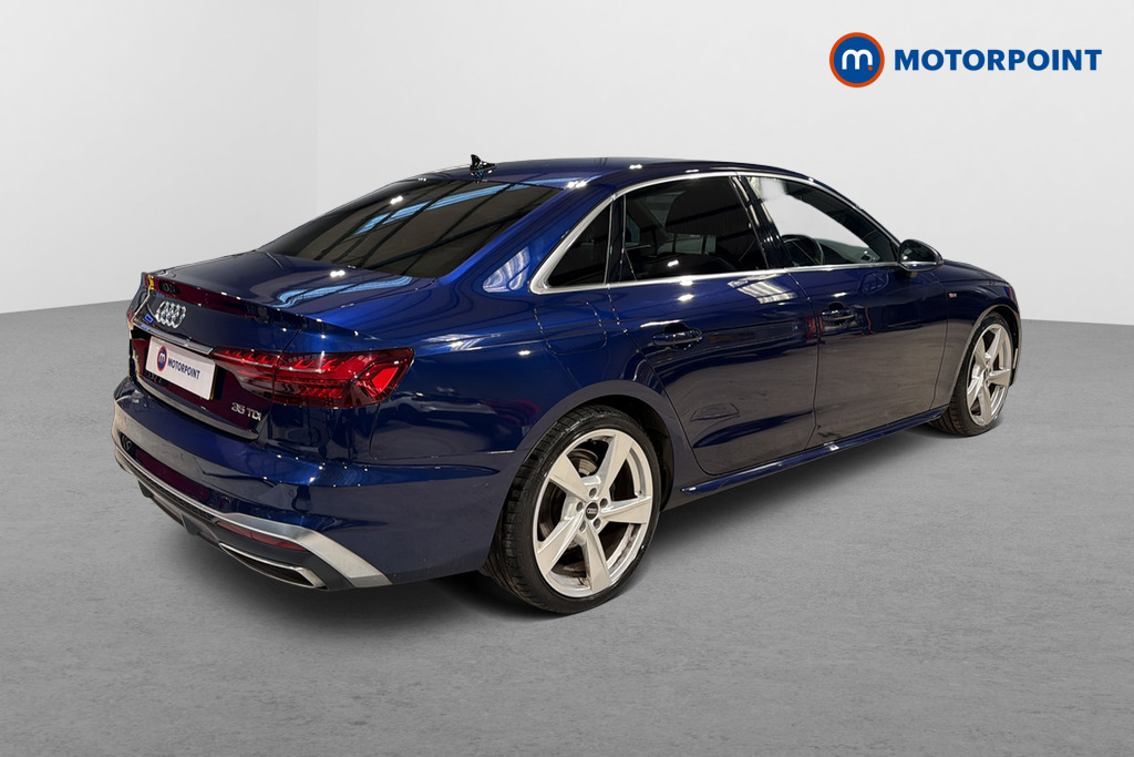Audi A4 S Line Automatic Diesel Saloon - Stock Number (1685337) - Passenger side rear corner
