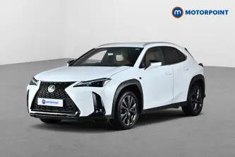 Lexus UX F-Sport Design Automatic Petrol-Electric Hybrid SUV - Stock Number (1682524) - Passenger side front corner