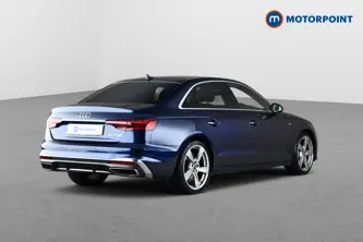 Audi A4 S Line Automatic Petrol Saloon - Stock Number (1683873) - Passenger side rear corner