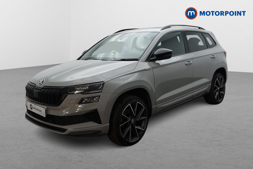 Skoda Karoq Sportline Automatic Petrol SUV - Stock Number (1684632) - Passenger side front corner