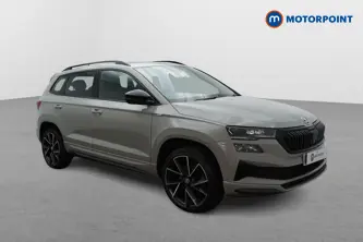 Skoda Karoq Sportline Automatic Petrol SUV - Stock Number (1684632) - Drivers side front corner
