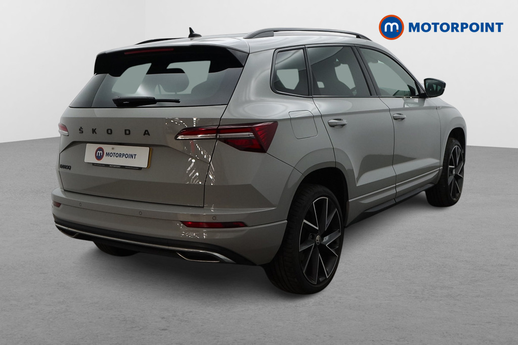Skoda Karoq Sportline Automatic Petrol SUV - Stock Number (1684632) - Drivers side rear corner