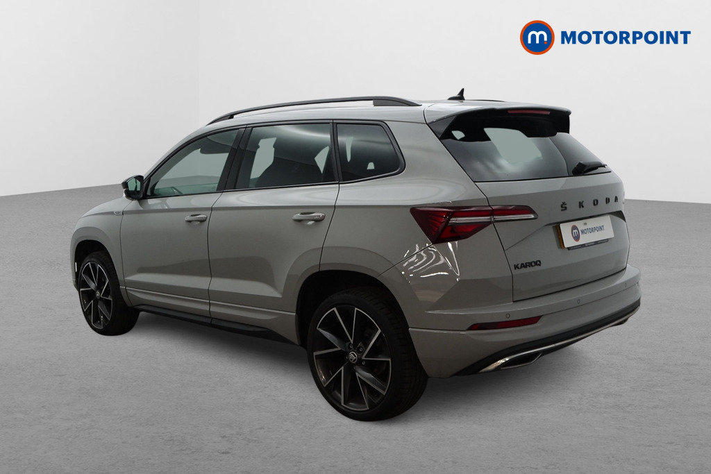 Skoda Karoq Sportline Automatic Petrol SUV - Stock Number (1684632) - Passenger side rear corner
