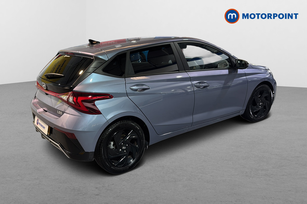 Hyundai I20 Black Line Manual Petrol Hatchback - Stock Number (1684707) - Passenger side rear corner