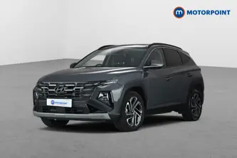Hyundai Tucson Ultimate Automatic Petrol-Electric Hybrid SUV - Stock Number (1685936) - Passenger side front corner