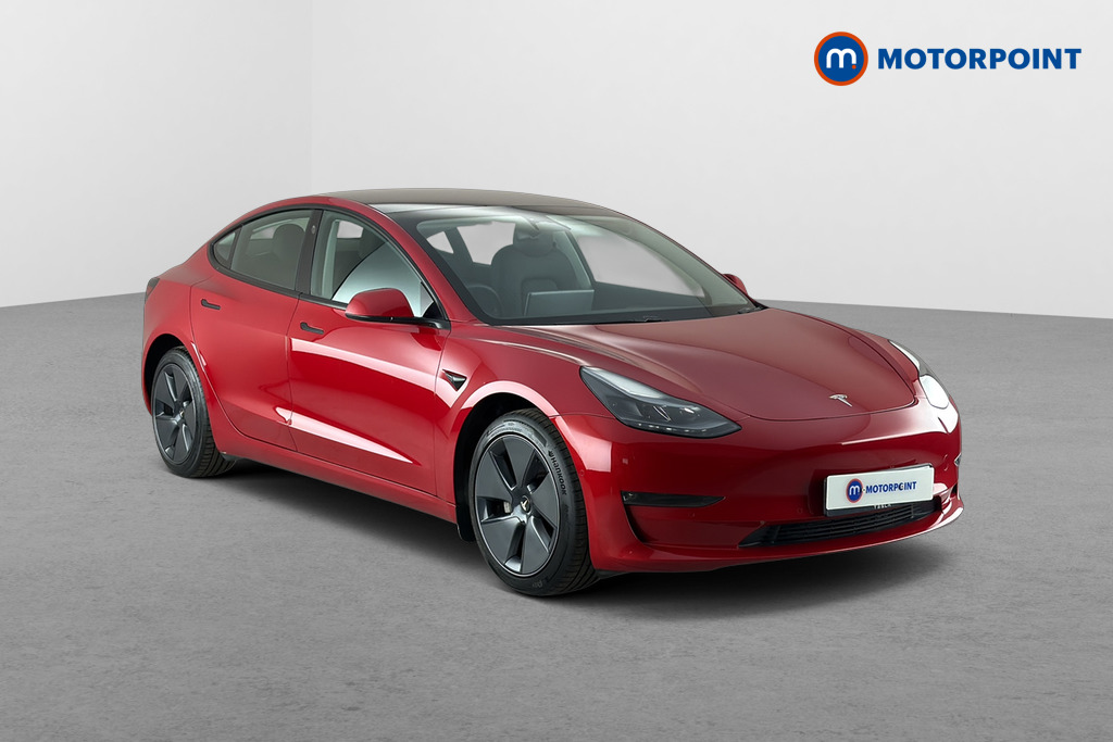 Tesla Model 3 Long Range Automatic Electric Saloon - Stock Number (1686627) - Drivers side front corner