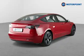 Tesla Model 3 Long Range Automatic Electric Saloon - Stock Number (1686627) - Passenger side rear corner