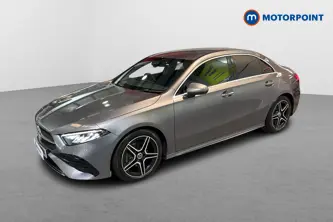 Mercedes-Benz A Class Amg Line Automatic Petrol Saloon - Stock Number (1687347) - Passenger side front corner