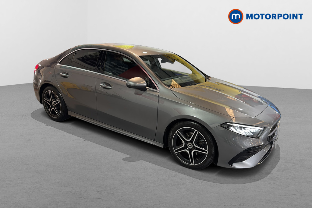 Mercedes-Benz A Class Amg Line Automatic Petrol Saloon - Stock Number (1687347) - Drivers side front corner