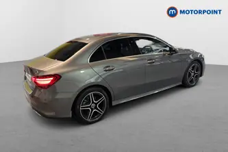 Mercedes-Benz A Class Amg Line Automatic Petrol Saloon - Stock Number (1687347) - Passenger side rear corner