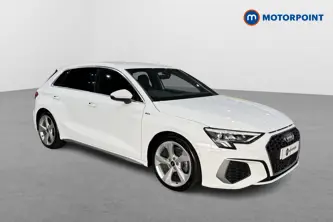 Audi A3 S Line Automatic Petrol Hatchback - Stock Number (1642541) - Drivers side front corner