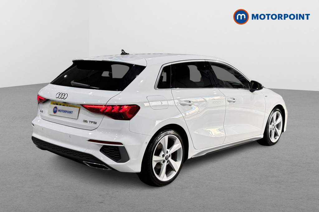Audi A3 S Line Automatic Petrol Hatchback - Stock Number (1642541) - Drivers side rear corner