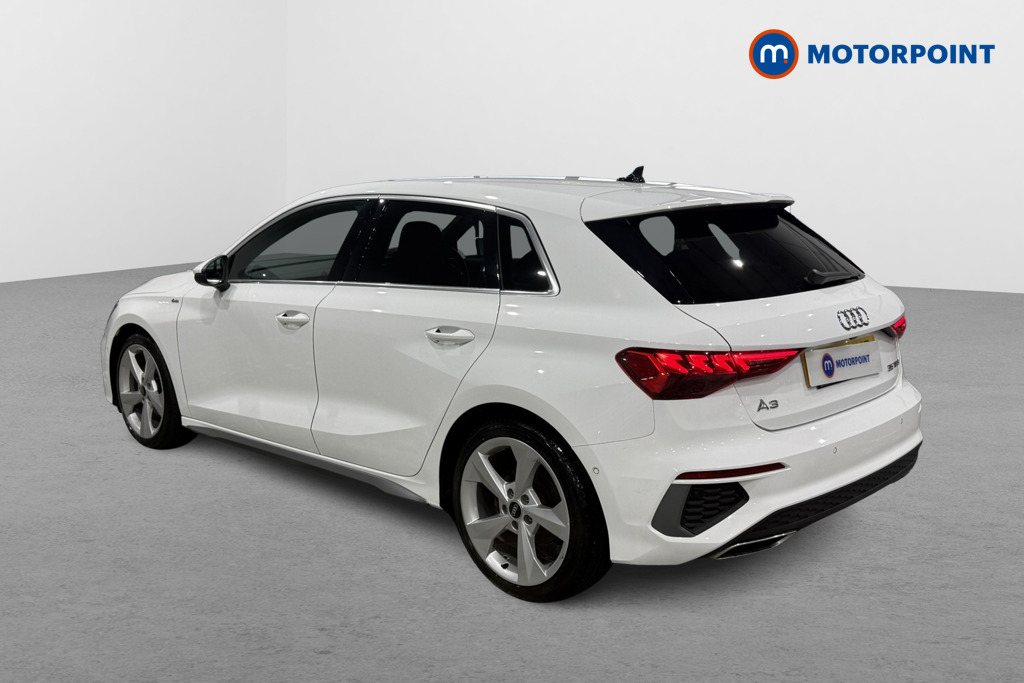 Audi A3 S Line Automatic Petrol Hatchback - Stock Number (1642541) - Passenger side rear corner