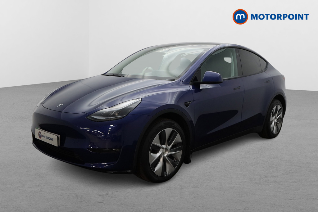 Tesla Model Y Long Range Automatic Electric SUV - Stock Number (1679988) - Passenger side front corner