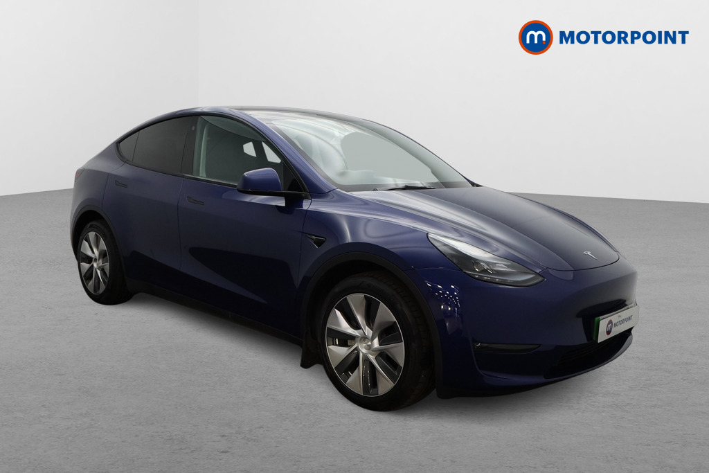 Tesla Model Y Long Range Automatic Electric SUV - Stock Number (1679988) - Drivers side front corner