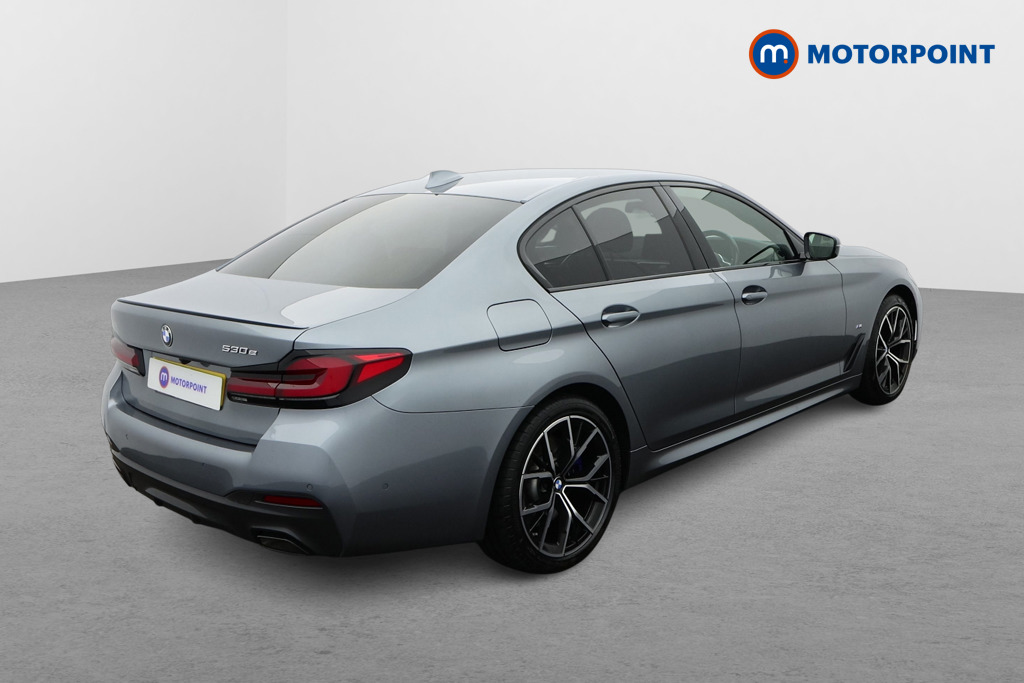 BMW 5 Series M Sport Automatic Petrol Plug-In Hybrid Saloon - Stock Number (1680873) - Drivers side rear corner