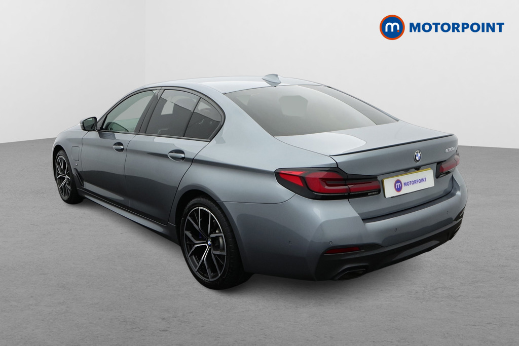 BMW 5 Series M Sport Automatic Petrol Plug-In Hybrid Saloon - Stock Number (1680873) - Passenger side rear corner