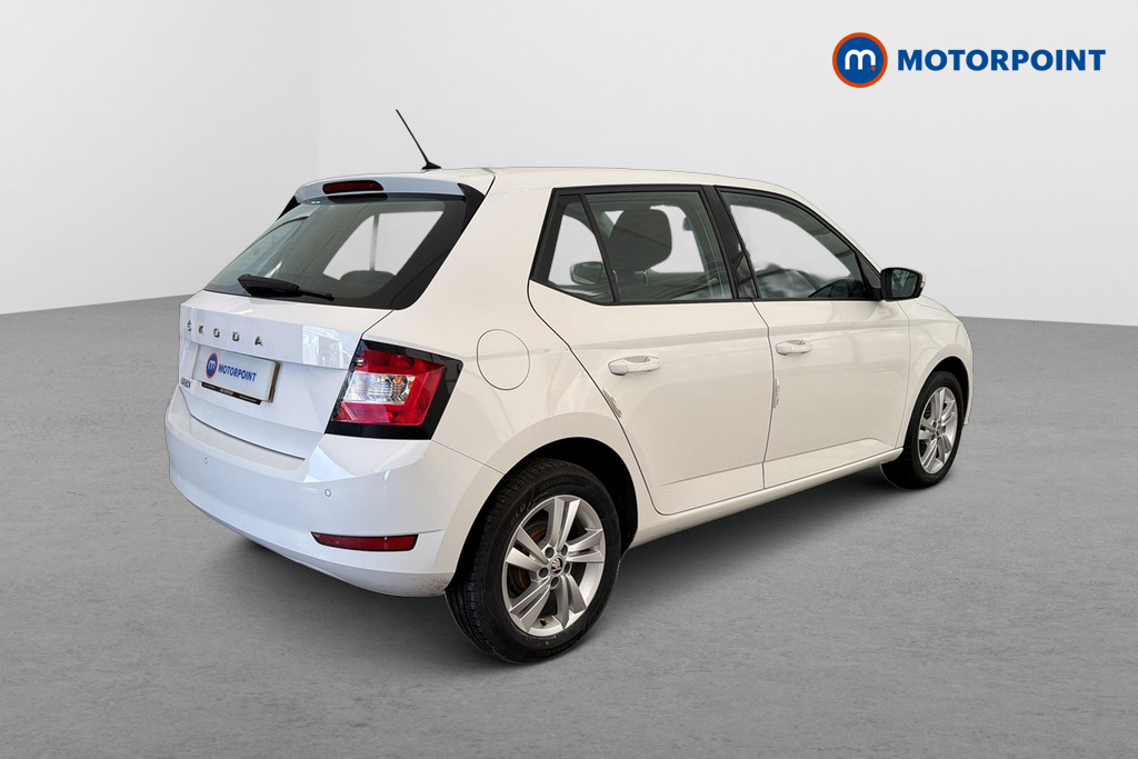Skoda Fabia SE Manual Petrol Hatchback - Stock Number (1682667) - Passenger side rear corner