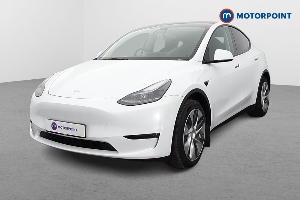 Tesla Model Y Long Range Automatic Electric SUV - Stock Number (1683072) - Passenger side front corner