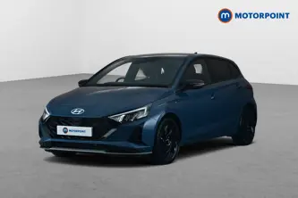 Hyundai I20 Black Line Manual Petrol Hatchback - Stock Number (1683853) - Passenger side front corner