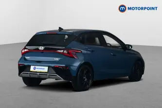 Hyundai I20 Black Line Manual Petrol Hatchback - Stock Number (1683853) - Passenger side rear corner