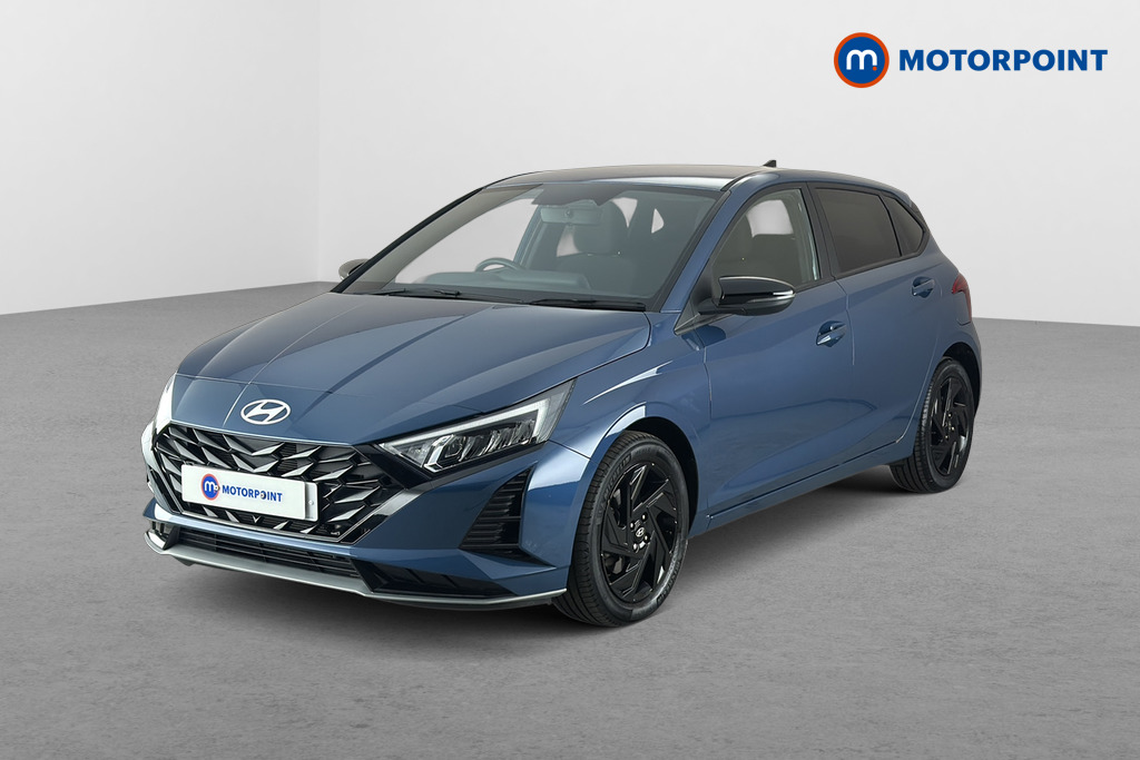 Hyundai I20 Black Line Manual Petrol Hatchback - Stock Number (1685076) - Passenger side front corner