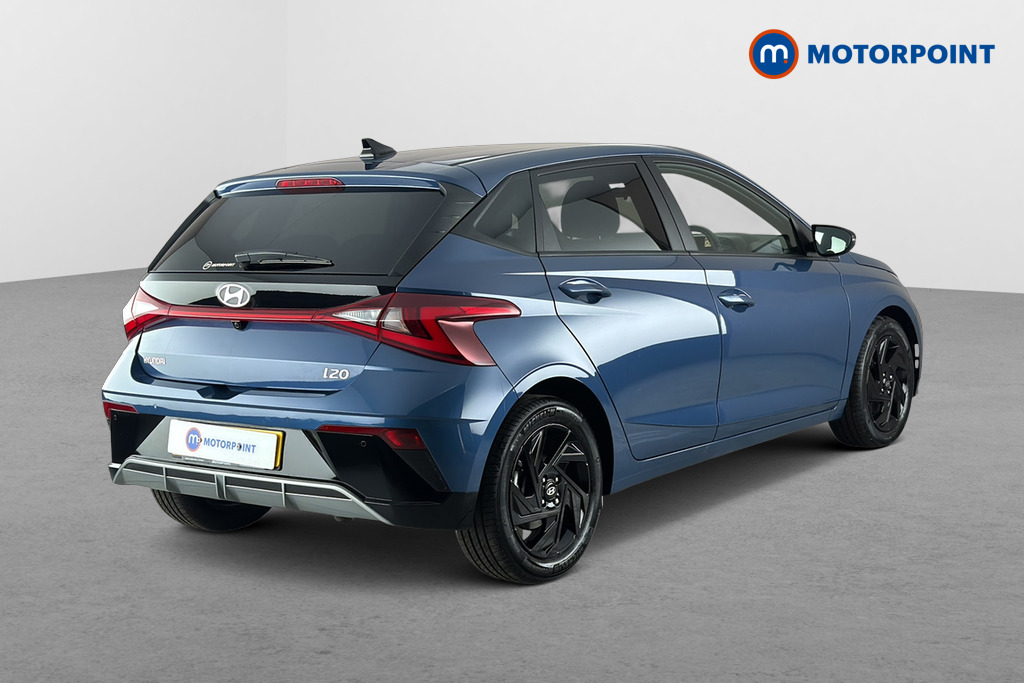 Hyundai I20 Black Line Manual Petrol Hatchback - Stock Number (1685076) - Passenger side rear corner