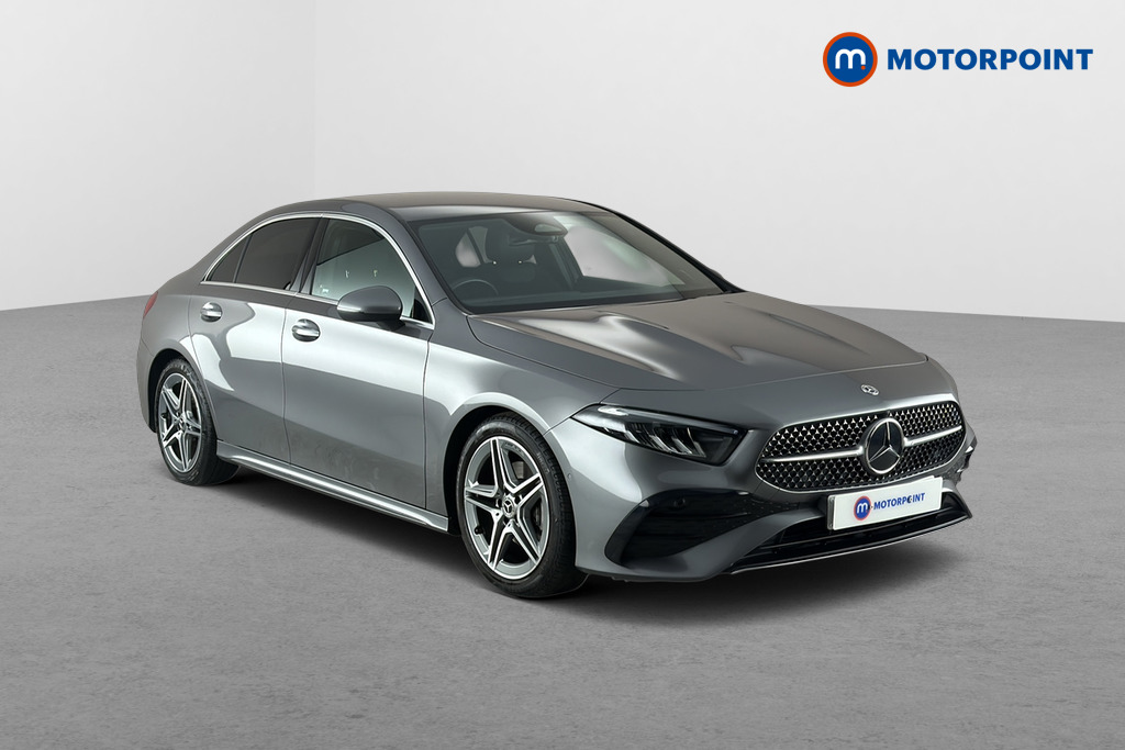Mercedes-Benz A Class Amg Line Automatic Petrol Saloon - Stock Number (1685318) - Drivers side front corner