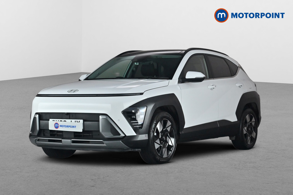 Hyundai Kona Ultimate Automatic Petrol-Electric Hybrid SUV - Stock Number (1685487) - Passenger side front corner