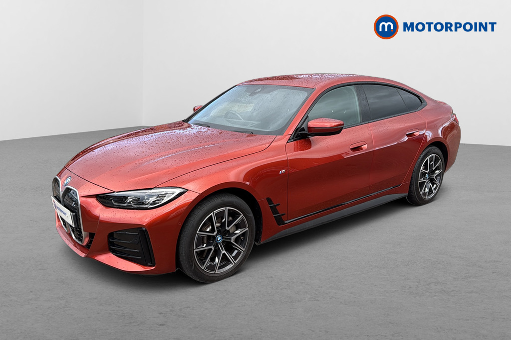 BMW I4 M Sport Automatic Electric Hatchback - Stock Number (1686365) - Passenger side front corner