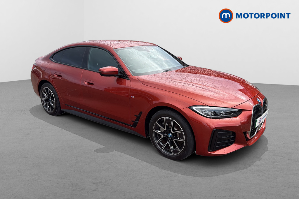 BMW I4 M Sport Automatic Electric Hatchback - Stock Number (1686365) - Drivers side front corner