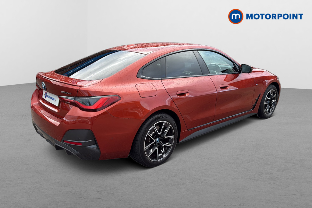 BMW I4 M Sport Automatic Electric Hatchback - Stock Number (1686365) - Passenger side rear corner