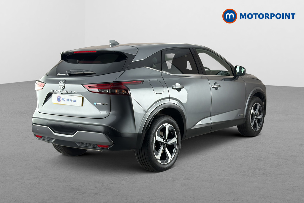 Nissan Qashqai N-Connecta Automatic Petrol-Electric Hybrid SUV - Stock Number (1687110) - Passenger side rear corner