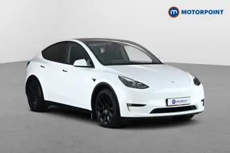 Tesla Model Y Long Range Automatic Electric SUV - Stock Number (1675796) - Drivers side front corner