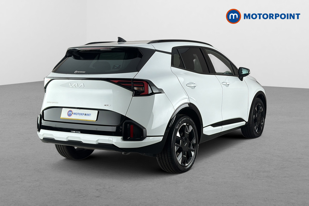 KIA Sportage Gt-Line Automatic Petrol-Electric Hybrid SUV - Stock Number (1677929) - Passenger side rear corner