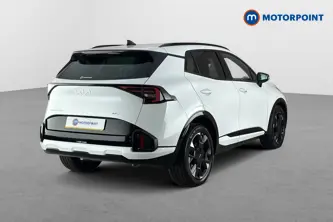 KIA Sportage Gt-Line Automatic Petrol-Electric Hybrid SUV - Stock Number (1677929) - Passenger side rear corner