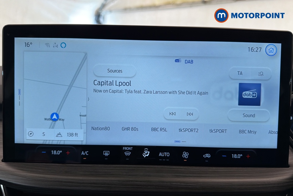 Ford Kuga Active Automatic Petrol Plug-In Hybrid SUV - Stock Number (1685030) - 8th supplementary image