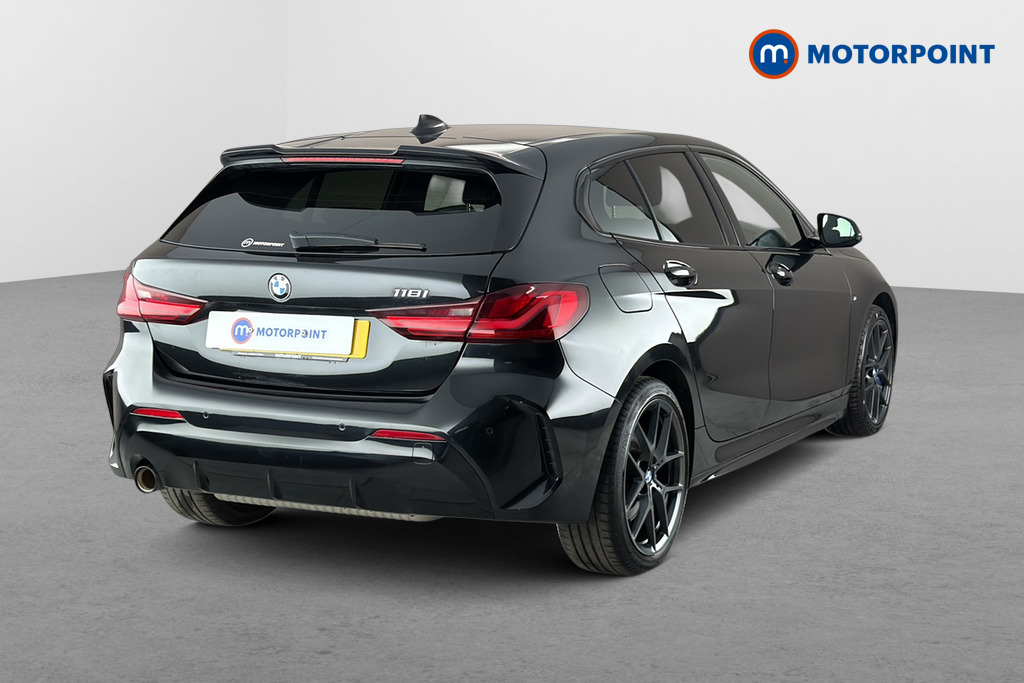 BMW 1 Series M Sport Automatic Petrol Hatchback - Stock Number (1685920) - Passenger side rear corner