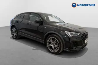Audi Q3 Black Edition Automatic Petrol SUV - Stock Number (1688574) - Drivers side front corner